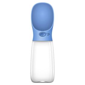 Pet Water Cup Outdoor Portable Water Bottle (Option: Sea blue-550ML)