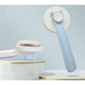 Pet Cat Comb (Option: Blue)